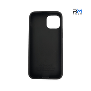 Silicone Case for iPhone 13 Mini – Soft Touch Shockproof Protective Cover (Black)