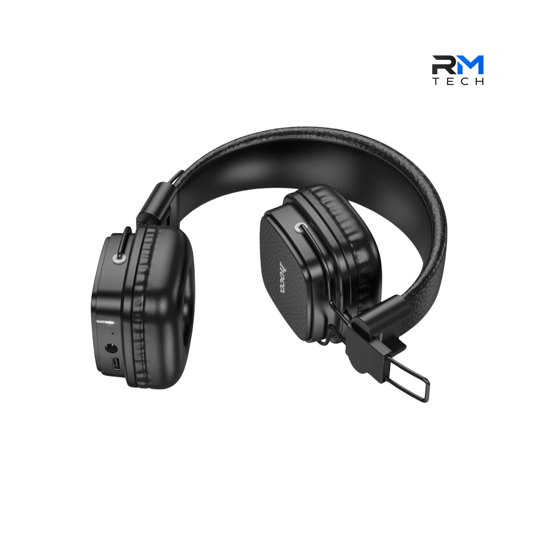 HOCO W56 Wireless Bluetooth Foldable Headphones – Bluetooth 5.3 – 28+ Hours Playtime – Black