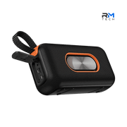 HOCO HC32 Portable Wireless Bluetooth Speaker – 20W Stereo Sound, Bluetooth 5.4, TWS, RGB Lights – Black