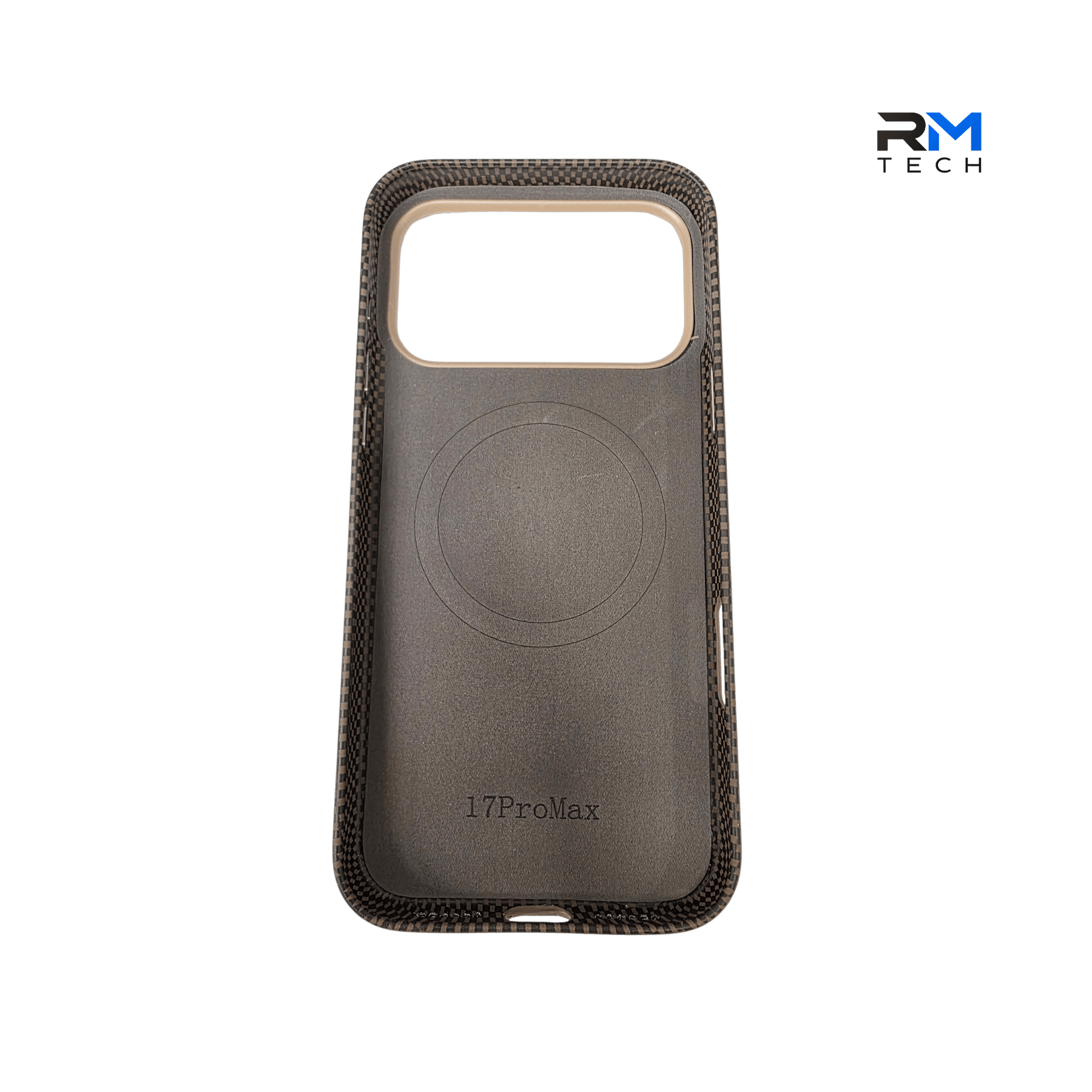 Premium Carbon Fiber Magnetic Case for iPhone 17 Pro Max – Slim Shockproof Protective Cover