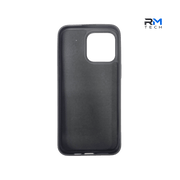 Silicone Case for iPhone 15 Pro Max – Soft Touch Shockproof Protective Cover (Black)