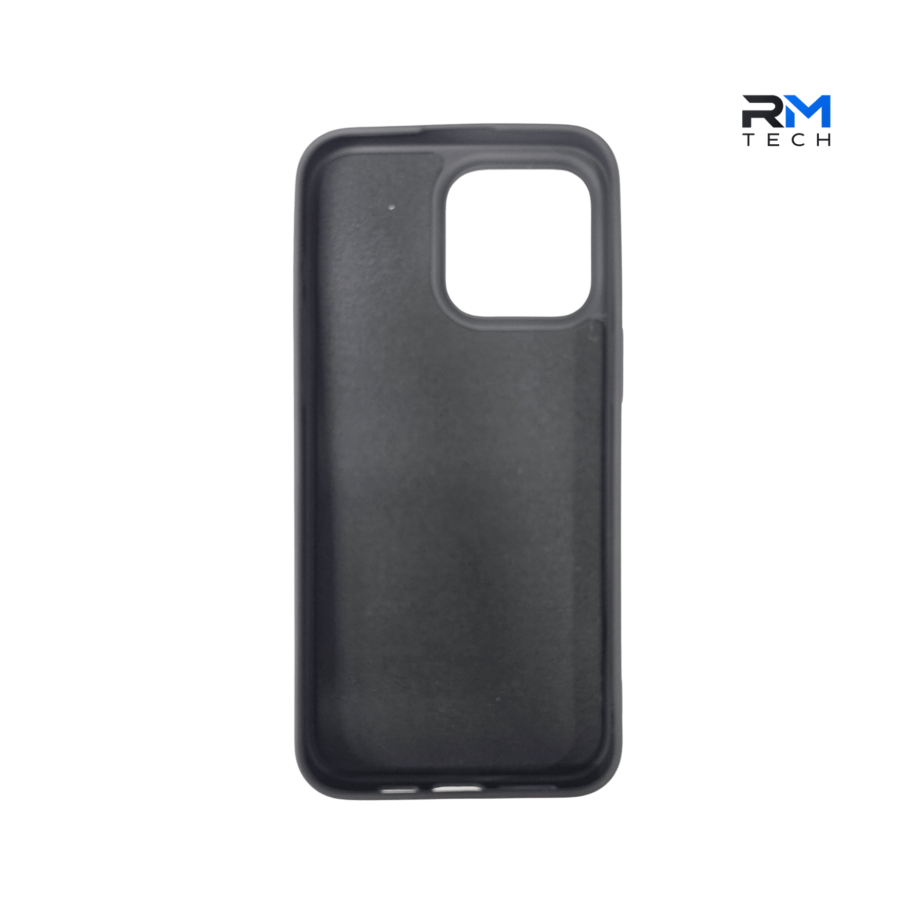 Silicone Case for iPhone 15 Pro Max – Soft Touch Shockproof Protective Cover (Black)