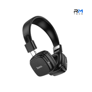 HOCO W56 Wireless Bluetooth Foldable Headphones – Bluetooth 5.3 – 28+ Hours Playtime – Black