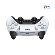 HOCO GA1 Phoenix Wireless Game Controller for PS4, PC & Mobile – Bluetooth 4.2 – White