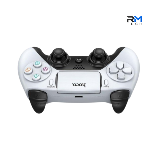 HOCO GA1 Phoenix Wireless Game Controller for PS4, PC & Mobile – Bluetooth 4.2 – White