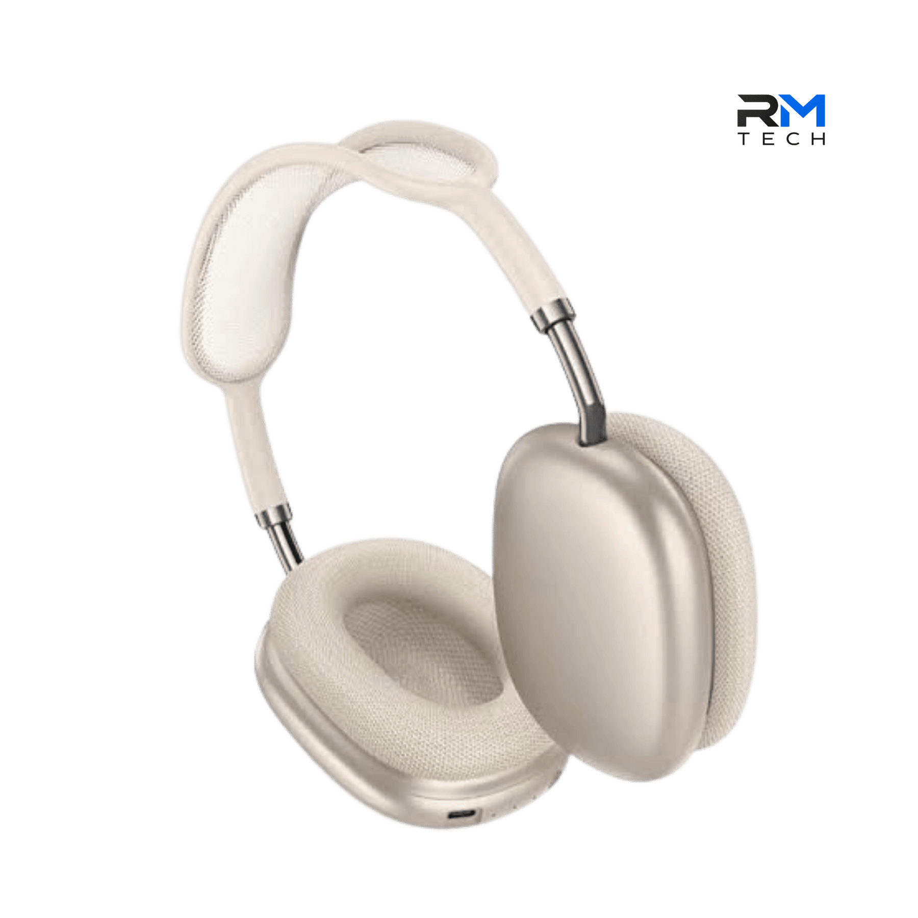 HOCO W65 Wireless Bluetooth Headphones – 45 Hours Playtime | Beige