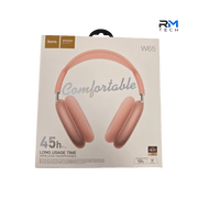 HOCO W65 Wireless Bluetooth Headphones – 45 Hours Playtime | Beige