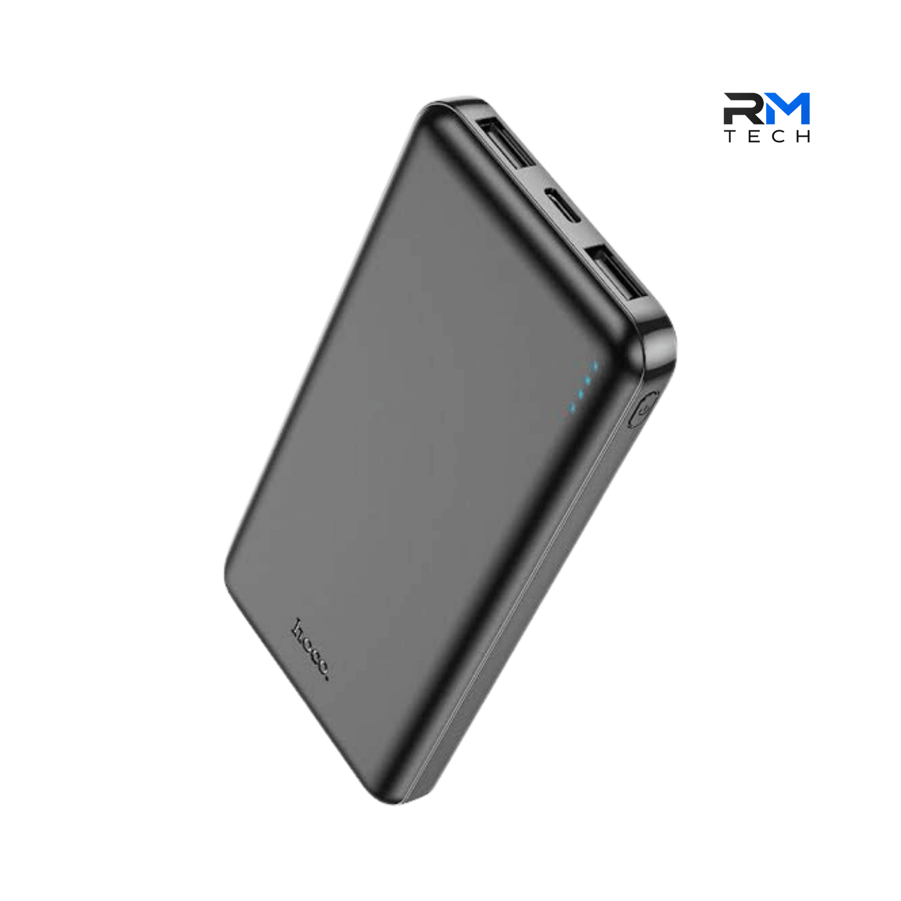 HOCO J100 High-ranking Ultra-Thin Power Bank – 10000mAh – Black