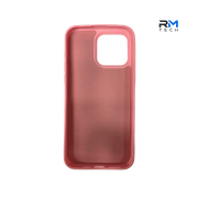 Pink Silicone Protective Case for iPhone 15 Pro Max – Soft Touch Shockproof Cover