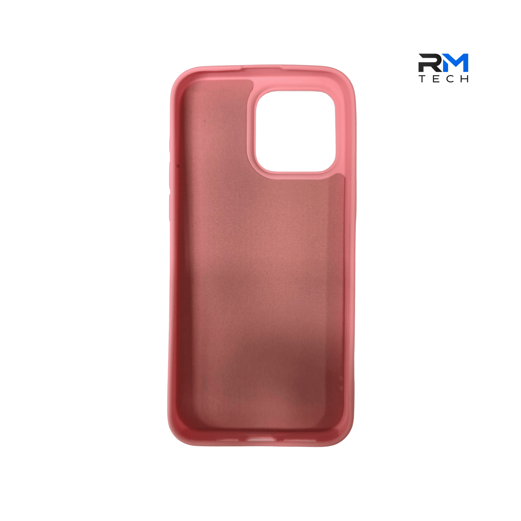 Pink Silicone Protective Case for iPhone 15 Pro Max – Soft Touch Shockproof Cover