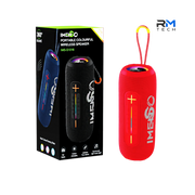 Imenso IMS-S1016 Portable Bluetooth Speaker 14W with 360° Sound, RGB LED Lights & TWS – Blue