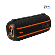 Kimiso KMS-263 Portable Bluetooth Speaker 20W with RGB LED Lights – Black