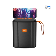 SING-E ZQS-820 Portable Bluetooth Speaker 12W with Mobile Phone Stand – Black