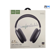 HOCO W65 Wireless Bluetooth Headphones – 45 Hours Playtime | Beige