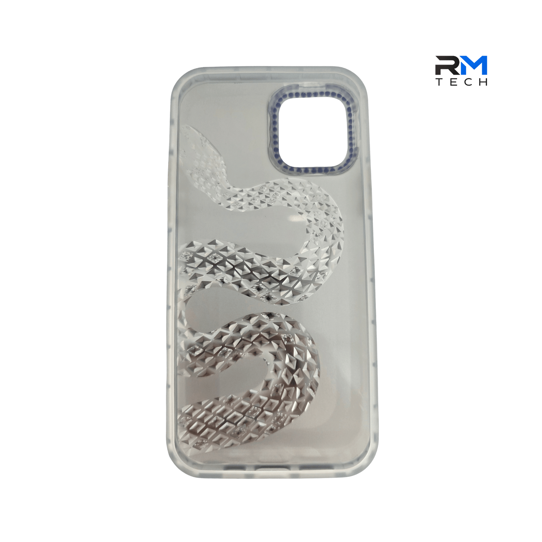 Luxury Snake Pattern Case for iPhone 12 Pro – Crystal Camera Protective Shockproof Cover