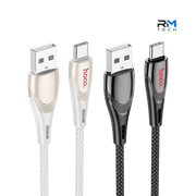HOCO U133 USB-A to USB-C Fast Charging & Data Cable – 3A – 1.2M