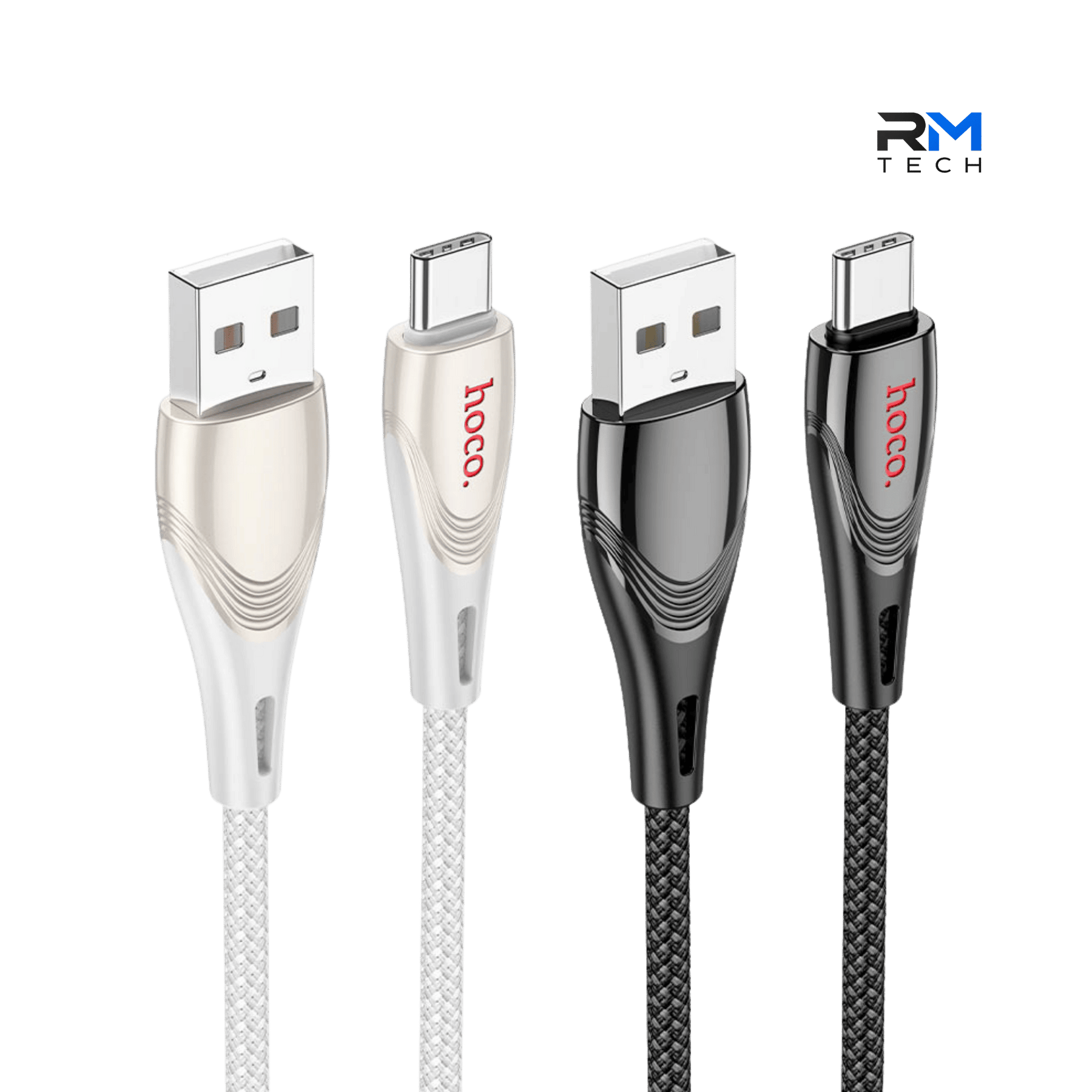 HOCO U133 USB-A to USB-C Fast Charging & Data Cable – 3A – 1.2M