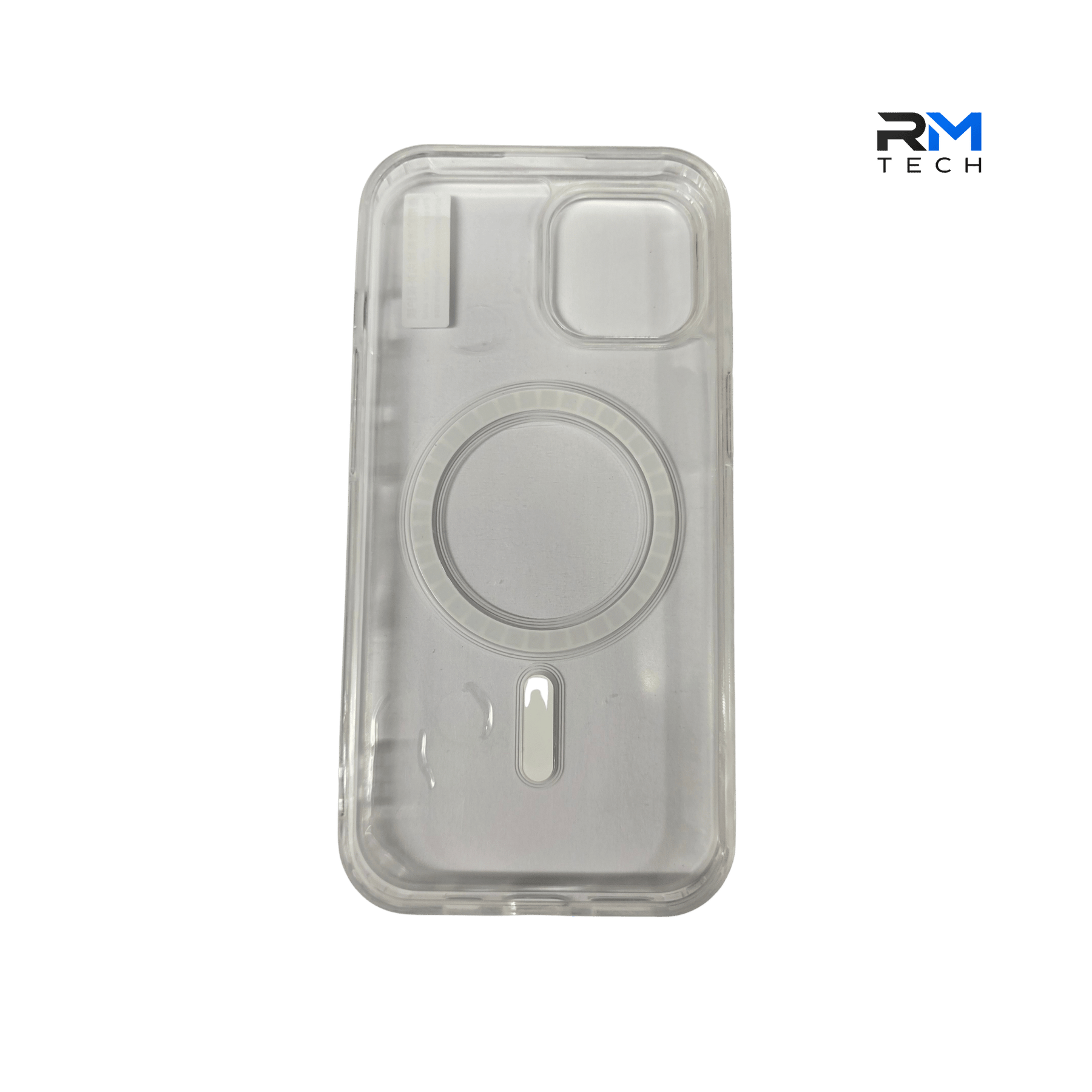 Clear MagSafe Magnetic Case for iPhone 15 – Transparent Shockproof Cover