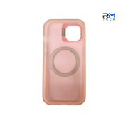 Luxury Frosted MagSafe Case with Metal Camera Stand for iPhone 15