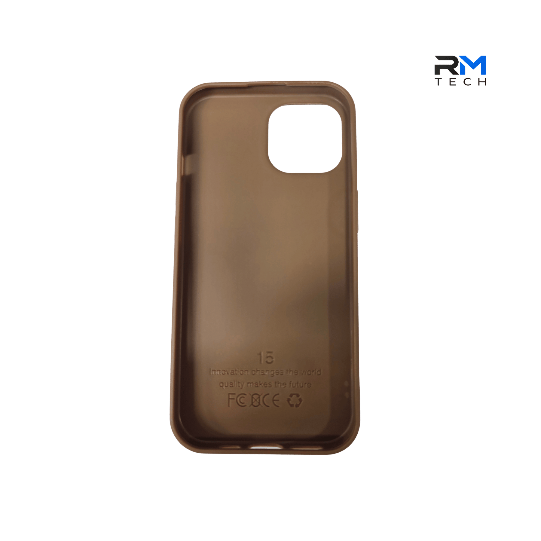 Luxury Silicone Suction Case for iPhone 15 – Anti-Drop Protective Cover