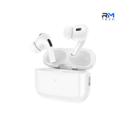 HOCO EW94 True Wireless Bluetooth Earbuds with ANC & USB-C Charging Case – White
