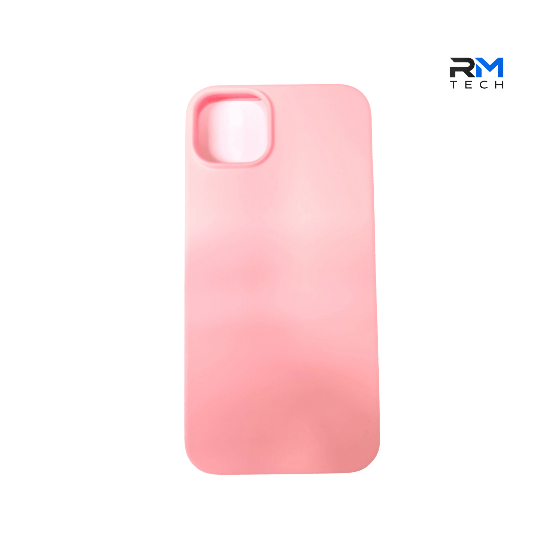 Premium Silicone Case for iPhone 15 Plus – Soft Touch Shockproof Protective Cover (Pink)