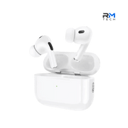 HOCO EW93 True Wireless Bluetooth Earbuds with ANC & USB-C Charging Case – White