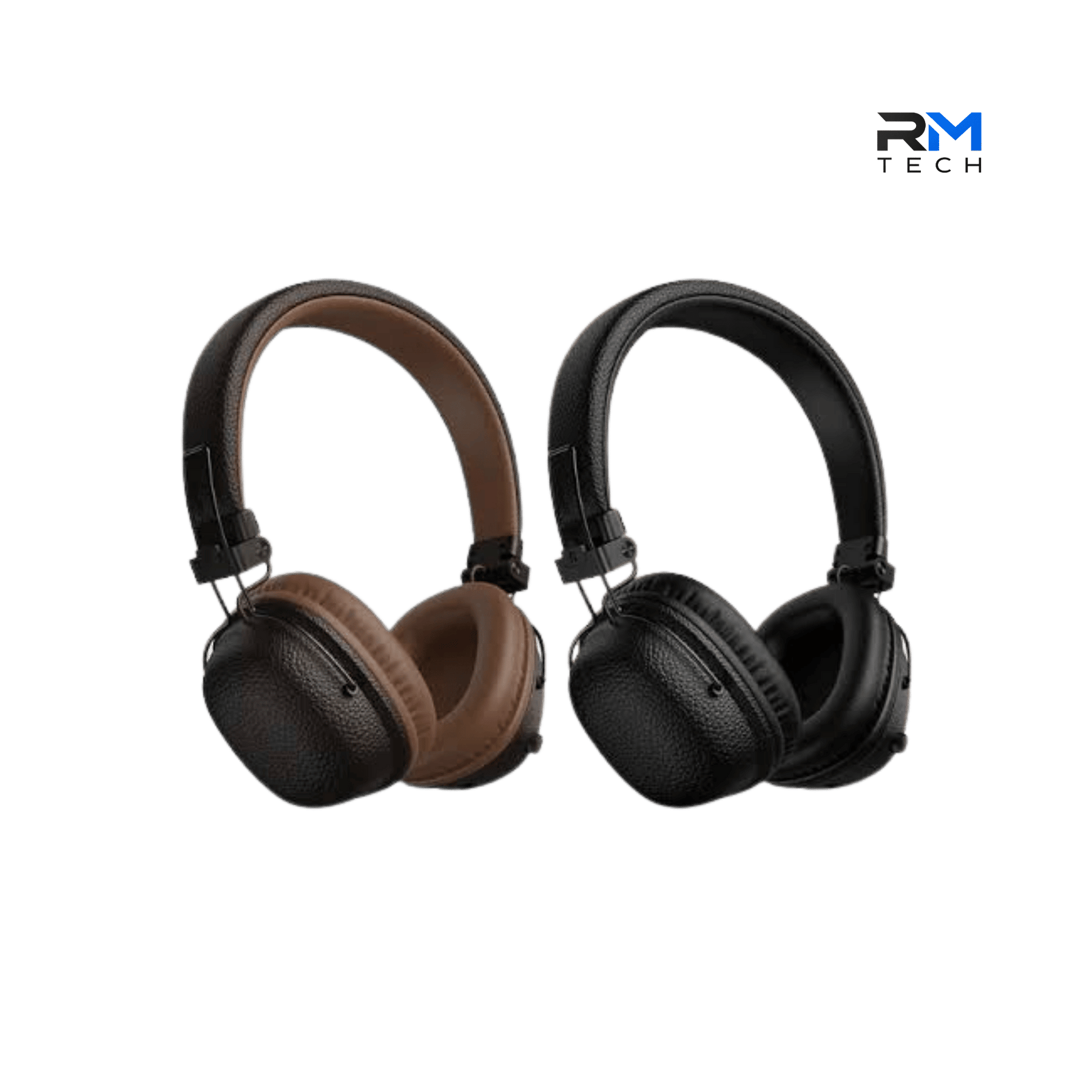 HOCO W64 Earl II Wireless Bluetooth Headphones – Bluetooth 5.4, 40mm Drivers, 32-Hour Battery – Brown
