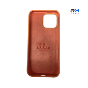 Premium Orange Silicone Case for iPhone 16 Pro Max – Soft Touch Shockproof Protective Cover