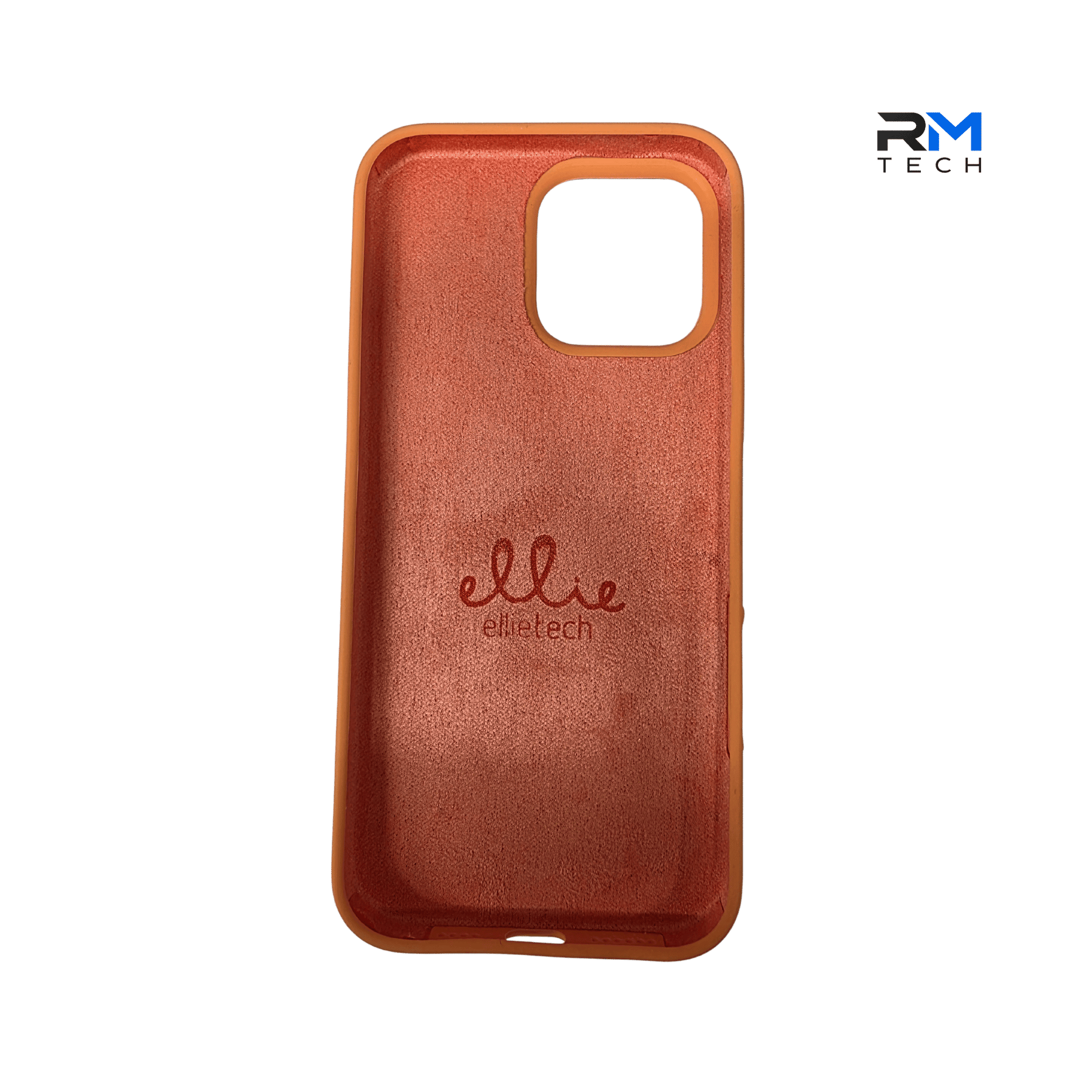 Premium Orange Silicone Case for iPhone 16 Pro Max – Soft Touch Shockproof Protective Cover
