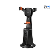 HOCO K26 Auto Face Tracking Phone Holder with 360° Rotation & Gesture Control – Black