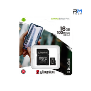 Kingston Canvas Select Plus 128GB microSDXC Memory Card with SD Adapter – UHS-I U1 A1 – 100MB/s