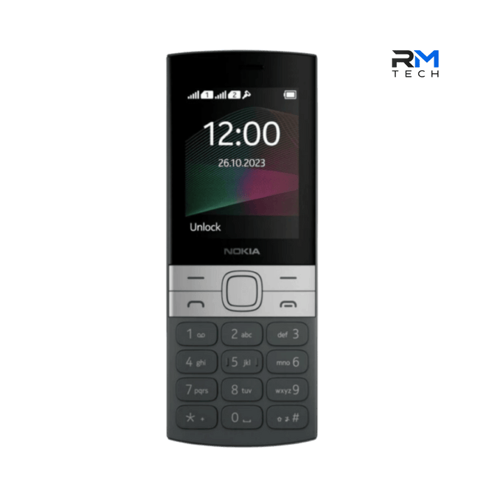 Nokia 150 Dual SIM Feature Phone – Rear Camera – Long Battery Life – Charcoal