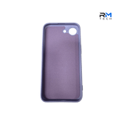 Purple Silicone Case for iPhone 16e – Soft Shockproof Protective Cover