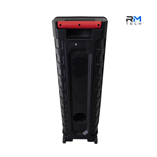 Sing-e ZQS10205 Bluetooth Party Speaker with Dual Woofers, Karaoke & Wireless Audio