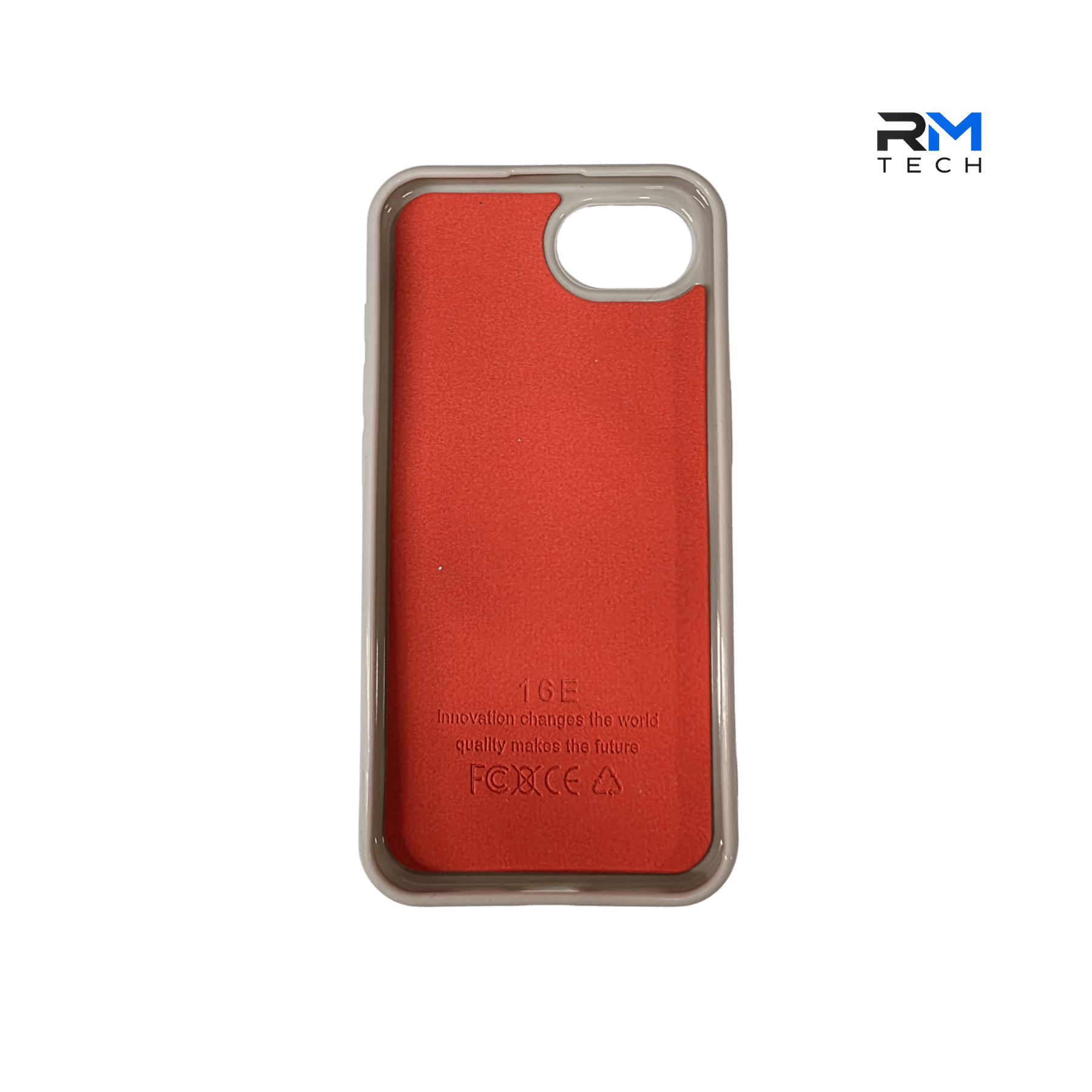 White MagSafe Silicone Case for iPhone 16e – Magnetic Shockproof Protective Cover