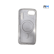Crystal Clear MagSafe Case for iPhone 16e – Transparent Magnetic Shockproof Cover