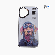 Cute Dog Designer Case for iPhone 16 – Premium Shockproof Protective Cover