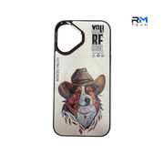 Cute Dog Designer Case for iPhone 16 – Premium Shockproof Protective Cover