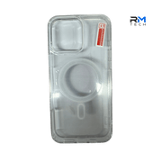 Crystal Clear MagSafe Case for iPhone 16 Pro – Transparent Shockproof Protective Cover