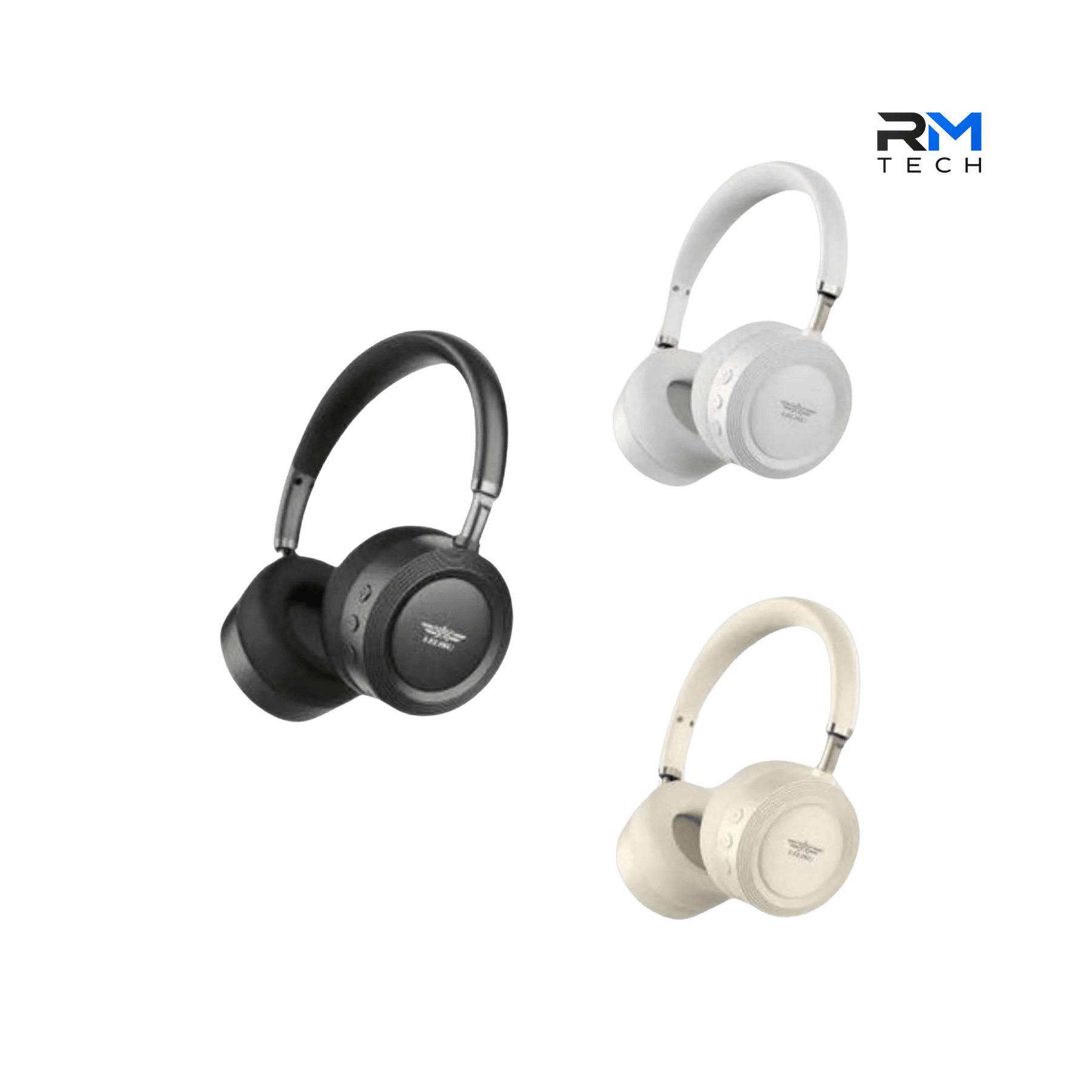 LELISU LS-253 Wireless Bluetooth Headphones – Deep Bass, Type-C Charging, Built-in Microphone – Black