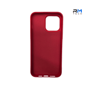 Premium Silicone Case for iPhone 14 Pro Max – Soft Touch Protective Cover (Red)
