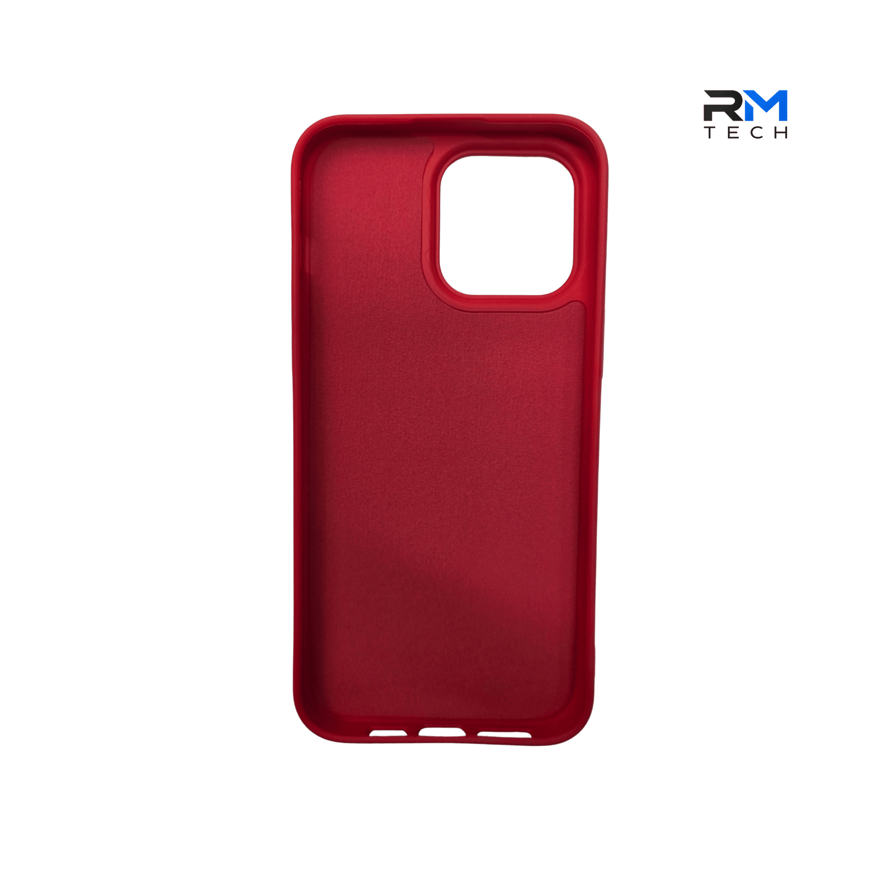 Premium Silicone Case for iPhone 14 Pro Max – Soft Touch Protective Cover (Red)