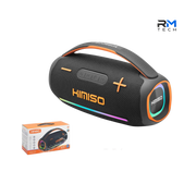 Kimiso KMS-323 Portable Bluetooth Party Speaker 30W with RGB LED Lights – Black