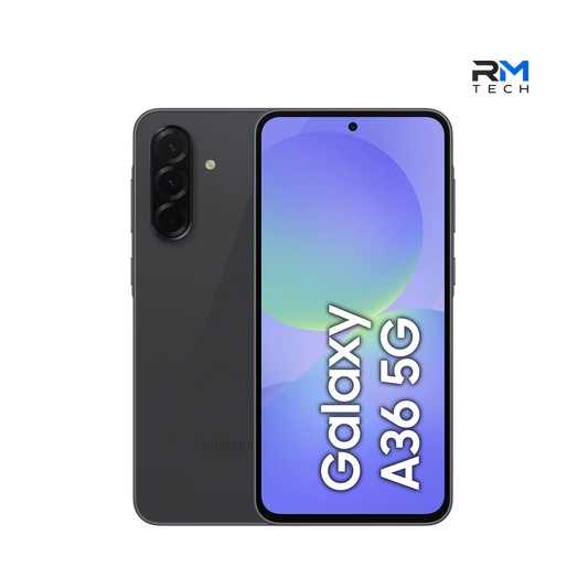 Samsung Galaxy A36 5G Awesome Black 128GB 6GB RAM smartphone for sale at RM TECH – Buy Samsung Galaxy A36 5G in Portugal
