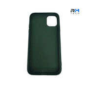 Silicone Protective Case for iPhone 11 – Dark Green | Shockproof Soft Cover