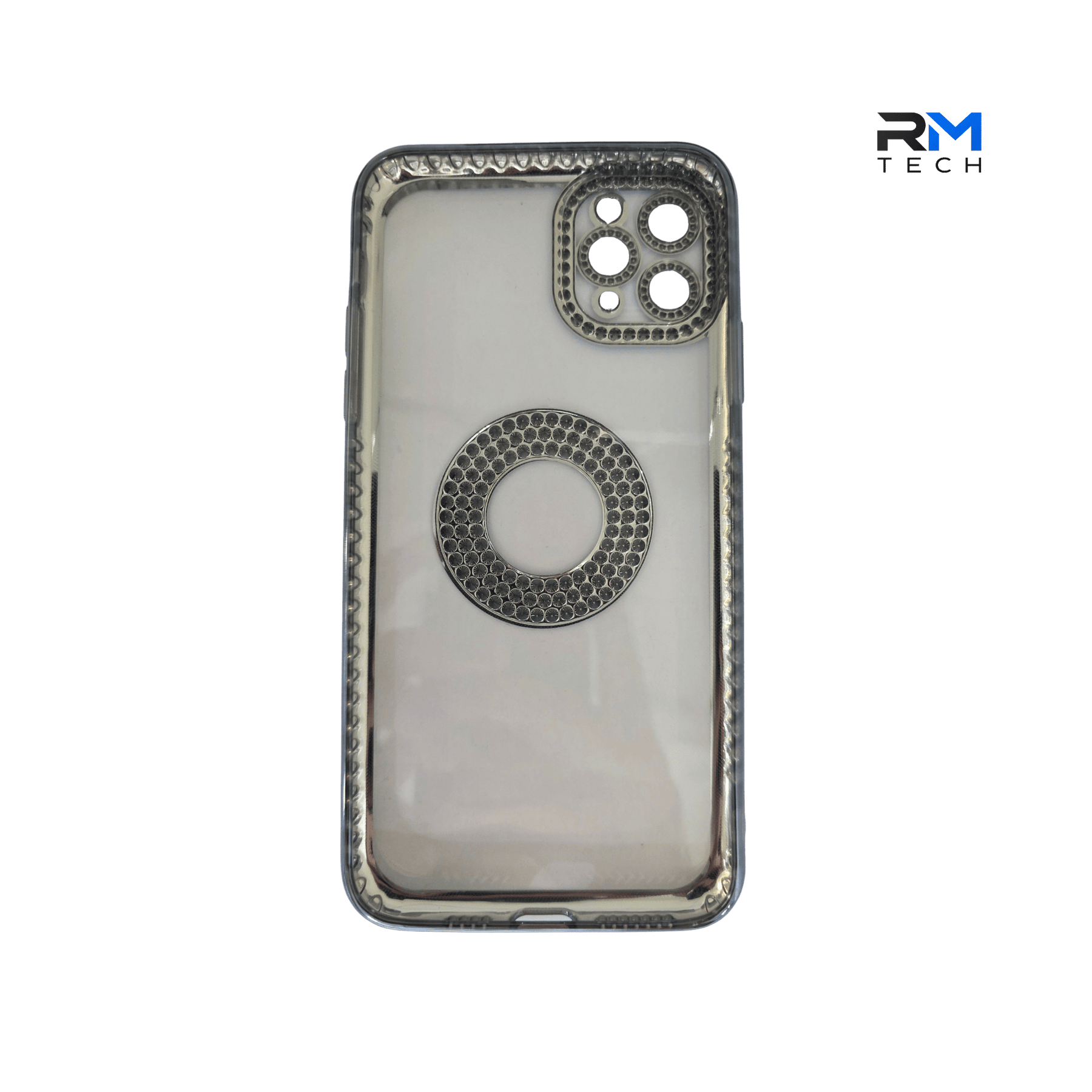 Luxury Crystal MagSafe Clear Case for iPhone 11 Pro Max – Transparent Shockproof Cover