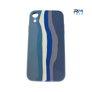 Blue Wave Silicone Case for iPhone XR | Shockproof Soft Protective Cover