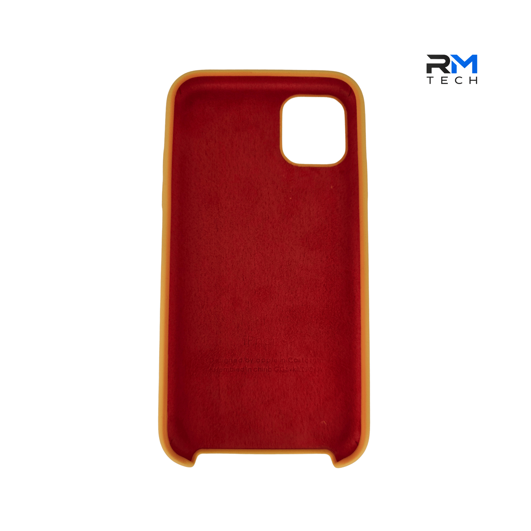 Premium Silicone Case for iPhone 11 Pro Max – Yellow | Soft-Touch Shockproof Cover