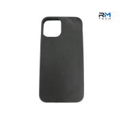 Premium Silicone Case for iPhone 12 Mini – Black | Soft-Touch Shockproof Cover